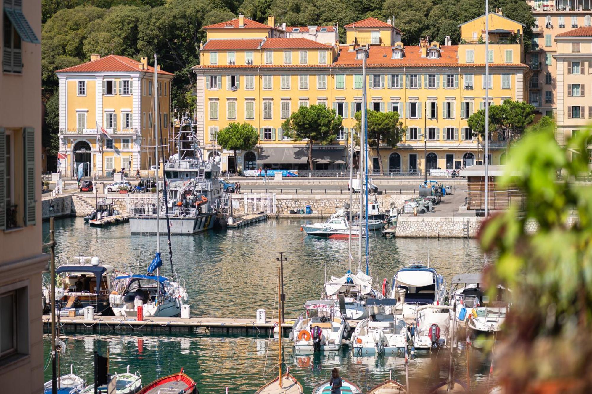 Magnifique 2P Avec Vue Sur Le Port De Nice Daire Dış mekan fotoğraf